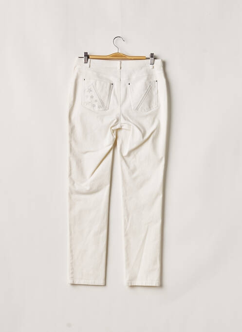 Pantalon slim beige WEINBERG pour femme