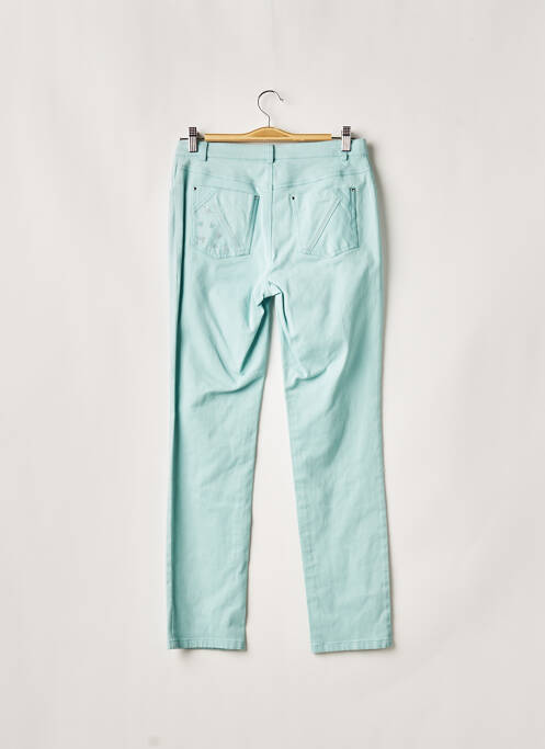 Pantalon slim bleu WEINBERG pour femme