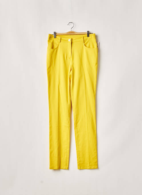 Pantalon slim jaune PAUPORTÉ pour femme