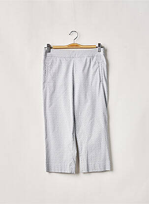 Pantacourt coupe droite gris PAUPORTÉ femme