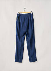 Pantalon droit bleu WEINBERG pour femme seconde vue