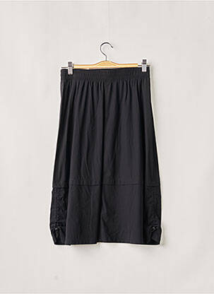 Jupe mi-longue stretch noir PAUPORTÉ femme