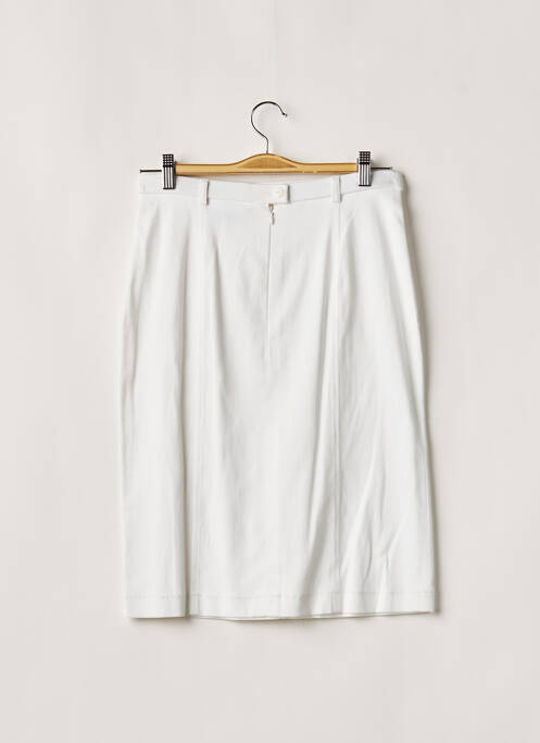 Jupe mi-longue blanc PAUPORTÉ pour femme