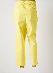 Pantalon 7/8 jaune CHALOU pour femme seconde vue