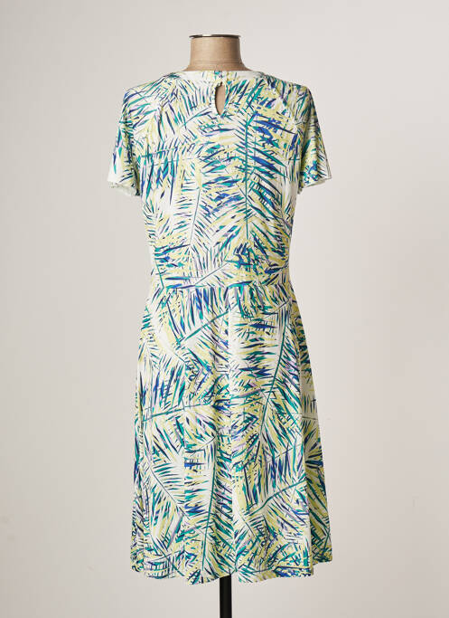 Robe mi-longue vert DIANE LAURY pour femme