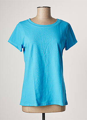 T-shirt bleu GLOWY pour femme