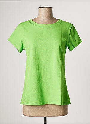 T-shirt vert GLOWY pour femme