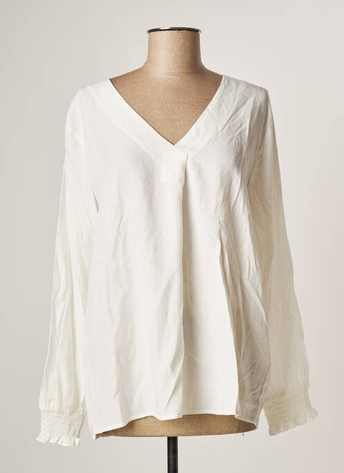 Blouse blanc CREAM pour femme