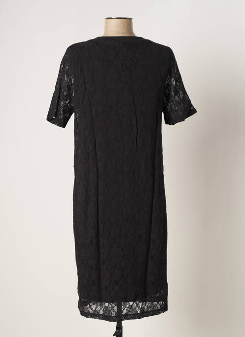 Robe mi-longue noir YEST pour femme