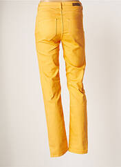 Jeans coupe slim orange YEST pour femme seconde vue