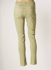 Jeans coupe slim vert YEST pour femme seconde vue