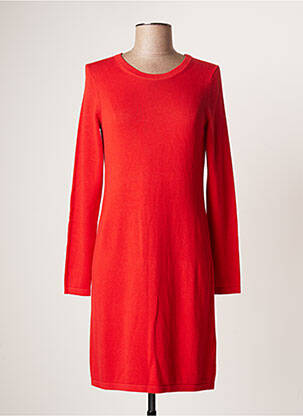 Robe mi-longue rouge EDC pour femme