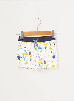 Short stretch taille élastique bleu CARREMENT BEAU garçon