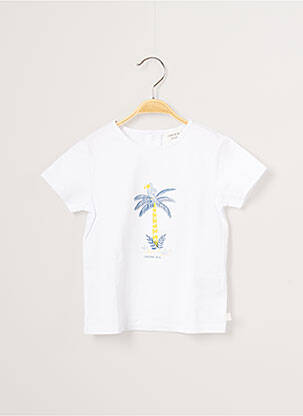 T-shirt blanc CARREMENT BEAU pour garçon