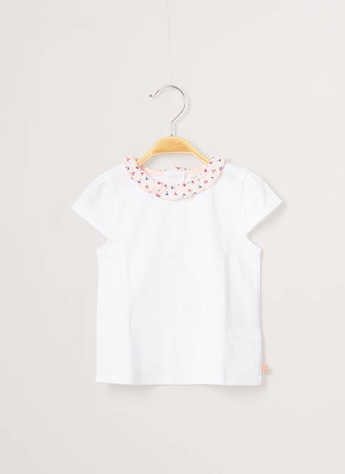 T-shirt blanc CARREMENT BEAU pour fille