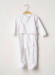 Pyjama blanc CARREMENT BEAU pour garçon seconde vue