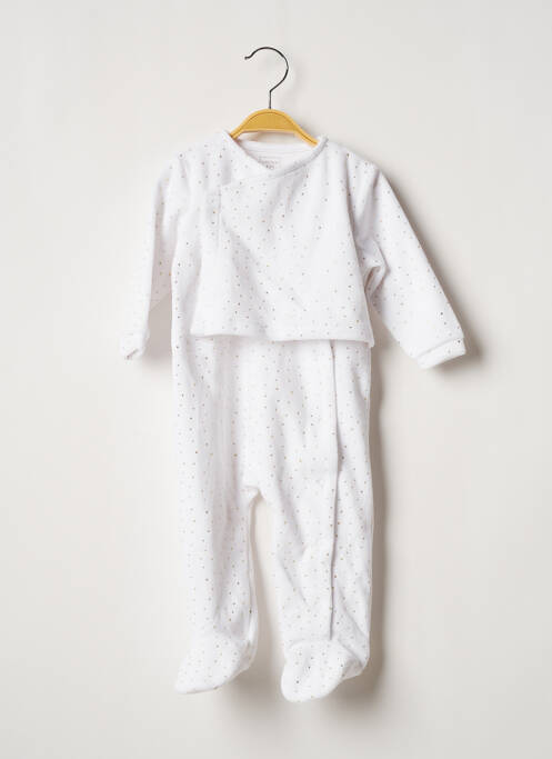 Pyjama blanc CARREMENT BEAU pour garçon