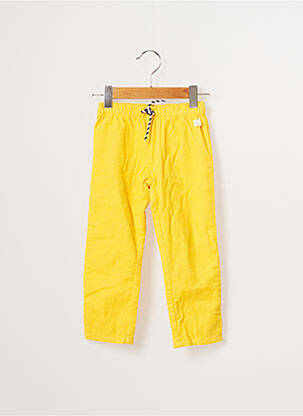 Pantalon droit jaune CARREMENT BEAU pour garçon