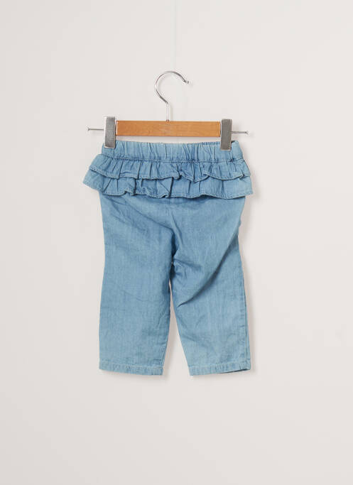 Pantalon droit bleu CARREMENT BEAU pour fille