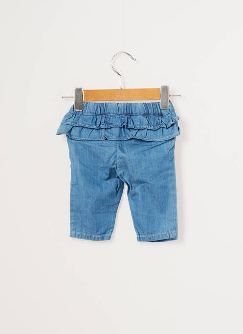 Pantalon droit bleu CARREMENT BEAU pour fille