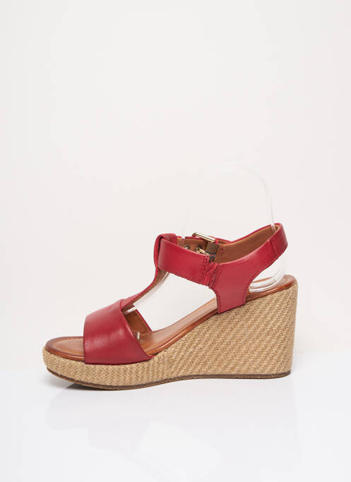 Espadrilles rouge ELUE PAR NOUS pour femme