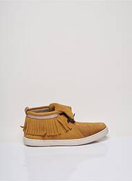 Bottines/boots nubuck plateforme marron VICTORIA fille