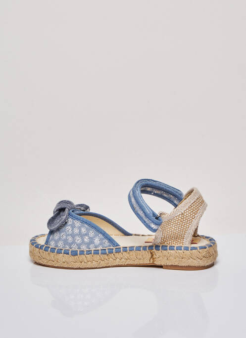 Espadrilles bleu PARE GABIA pour fille