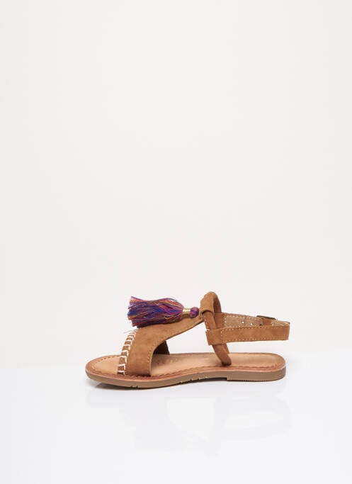 Sandales/Nu pieds marron CHIPIE pour fille