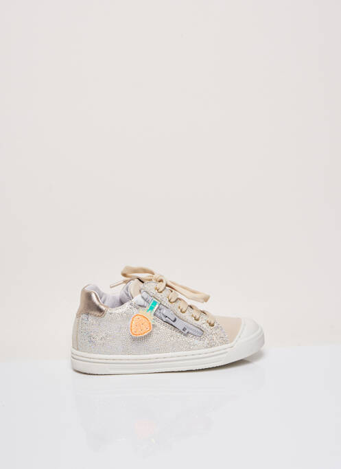 Baskets beige FR pour fille