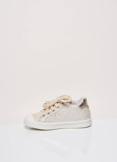 Baskets beige FR pour fille