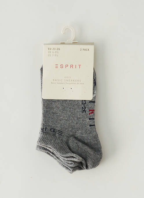 Chaussettes gris ESPRIT pour garçon