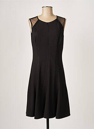 Robe mi-longue sans manche sans manche noir PAUL BRIAL femme