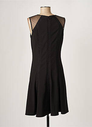 Robe mi-longue sans manche sans manche noir PAUL BRIAL femme