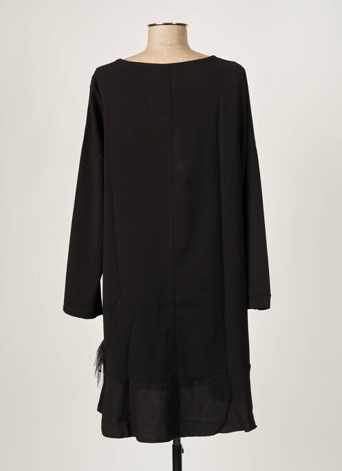 Robe mi-longue noir G!OZE pour femme
