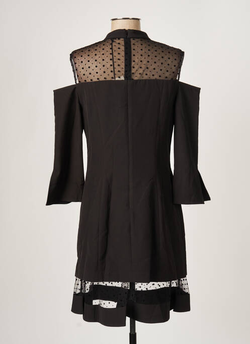 Robe mi-longue noir PAUL BRIAL pour femme