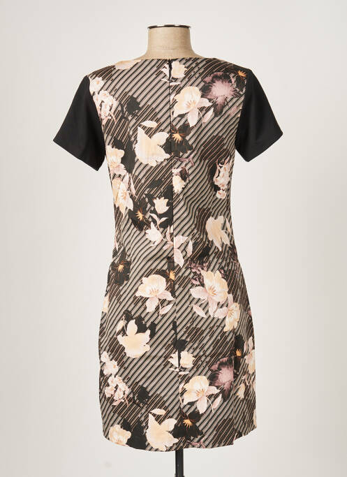 Robe mi-longue noir PAUL BRIAL pour femme