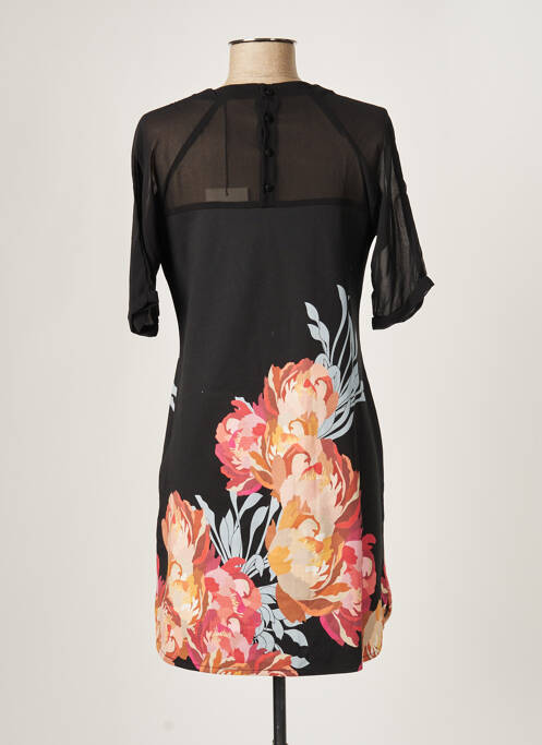 Robe mi-longue noir PAUL BRIAL pour femme