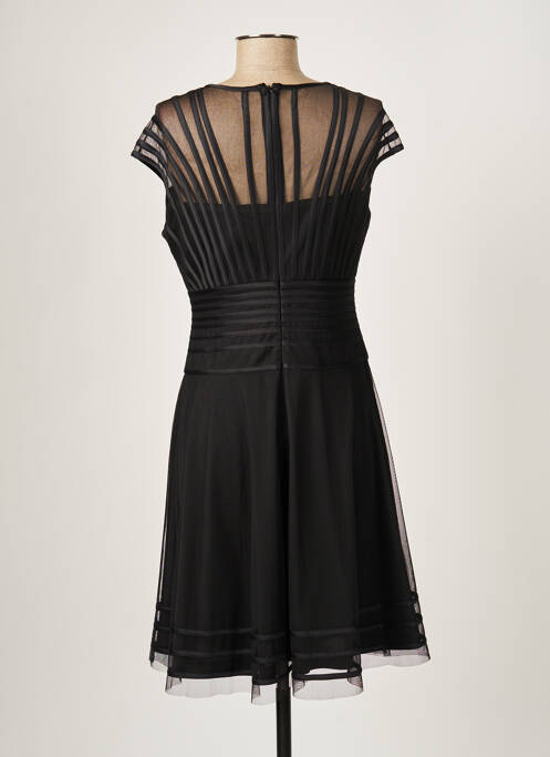 Robe mi-longue noir PAUL BRIAL femme