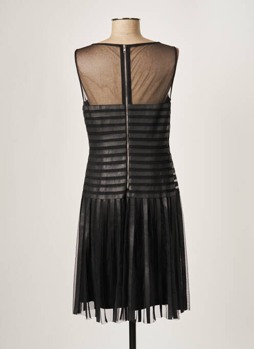 Robe mi-longue noir PAUL BRIAL pour femme