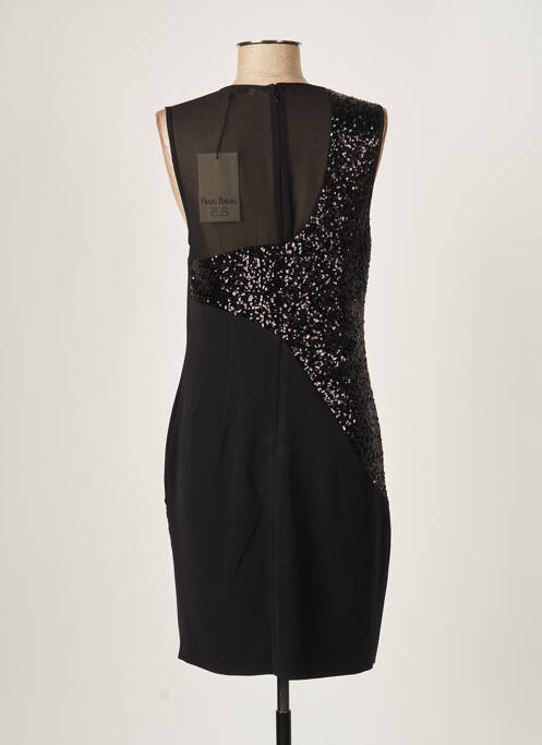 Robe mi-longue noir PAUL BRIAL pour femme