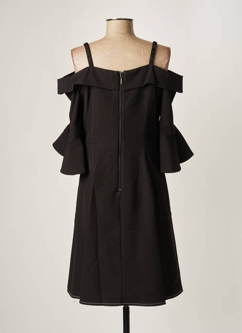 Robe mi-longue noir PAUL BRIAL pour femme