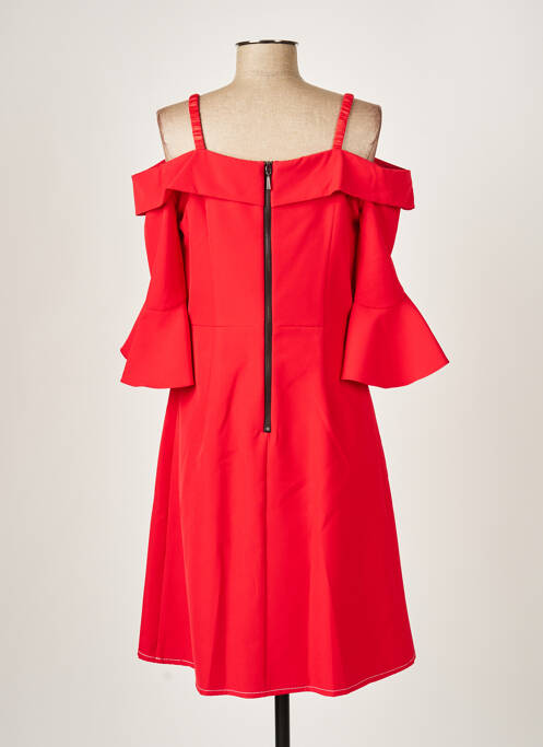 Robe mi-longue rouge PAUL BRIAL pour femme