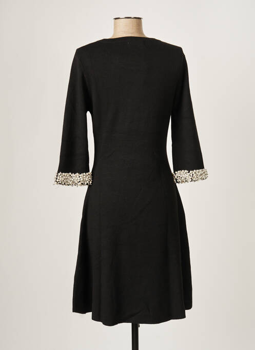 Robe pull noir PAUL BRIAL pour femme