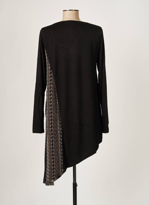 Tunique manches longues noir G!OZE pour femme