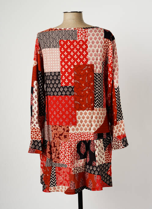 Robe courte rouge G!OZE pour femme