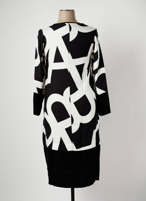 Robe mi-longue noir G!OZE pour femme
