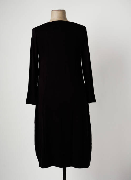 Robe mi-longue noir G!OZE pour femme