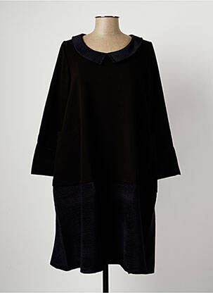 Tunique manches longues col rond noir G!OZE femme