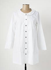Robe courte blanc G!OZE pour femme seconde vue