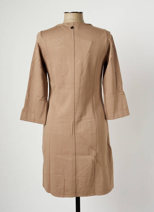 Tunique manches longues beige MALOKA pour femme